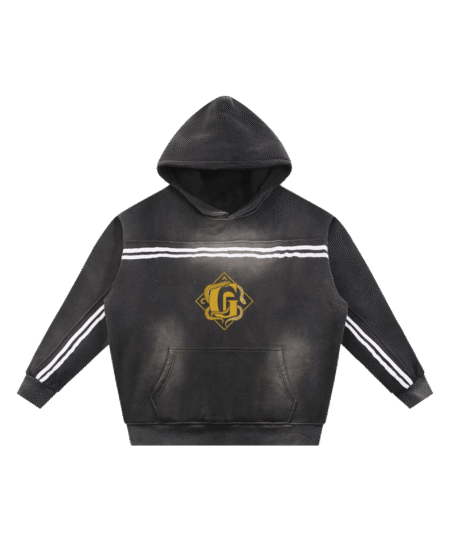 G-Mafia Golden Serpent – Sun-Fade Contrast Hoodie